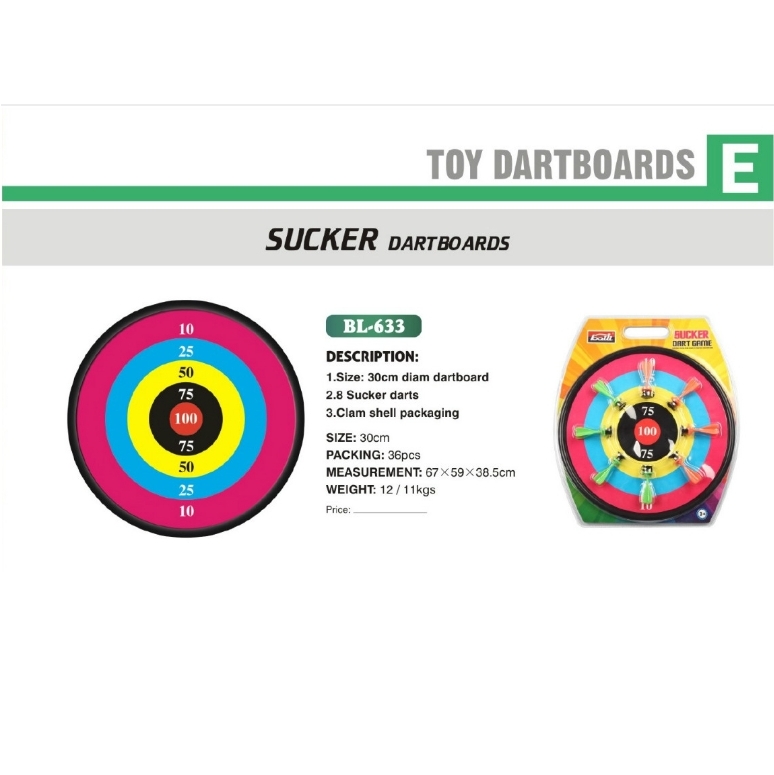 SUCKER DARTBOARDS Outdoor and Sports